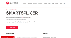 Desktop Screenshot of nyfors.com