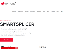 Tablet Screenshot of nyfors.com